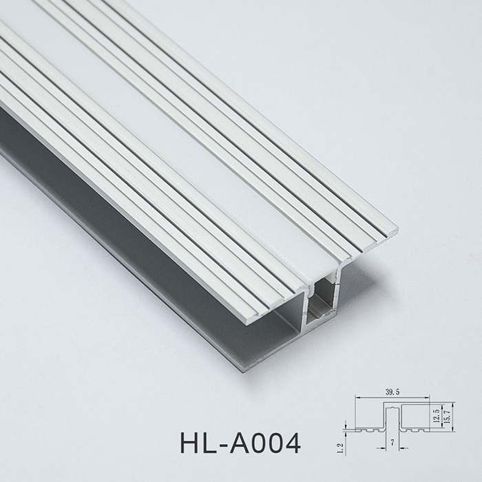 HL-A004 Aluminum Profile - Inner Width 10 Mm(0.39inch) - LED Strip Anodizing Extrusion Channel HL-A004 Aluminum Profile - Inner Width 10 Mm(0.39inch) - LED Strip Anodizing Extrusion Channel